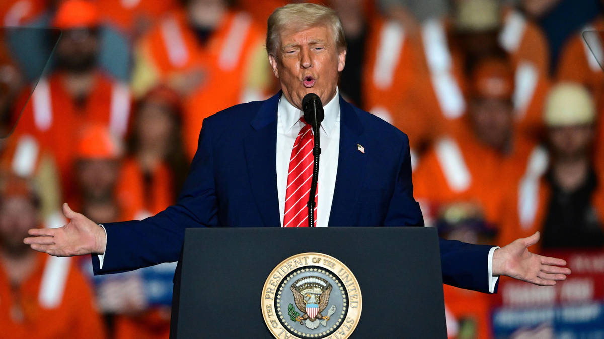 Donald Trump doubles tariffs on steel imported to the US by 50% | LBC