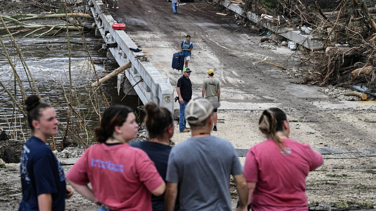 Scale of Texas flash floods devastation pictured as death toll reaches ...