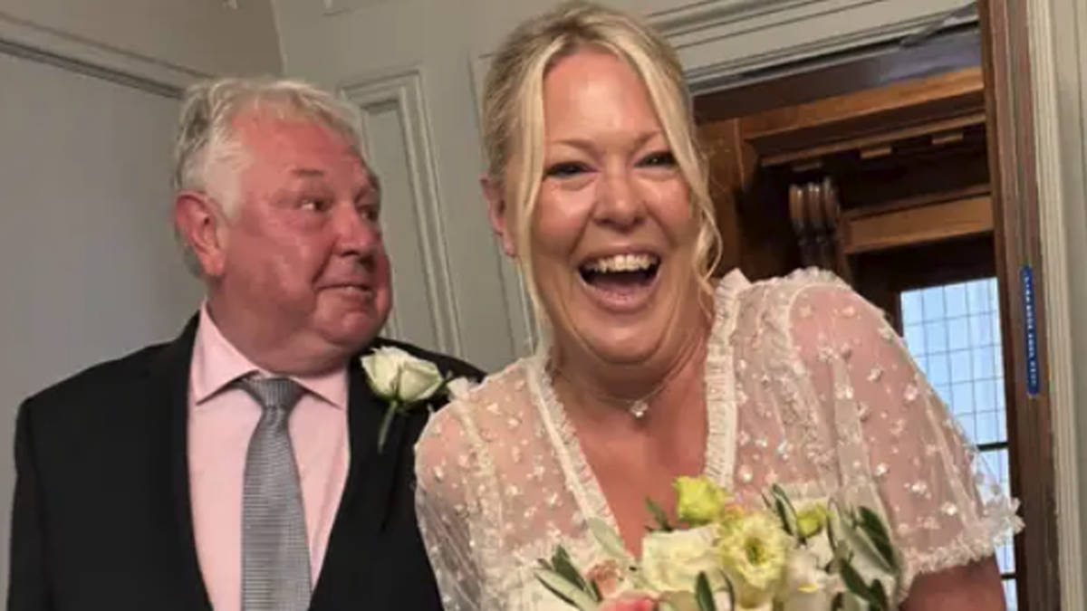 Congratulations Mr and Mrs Ferrari! Broadcasting legend ties the knot ...