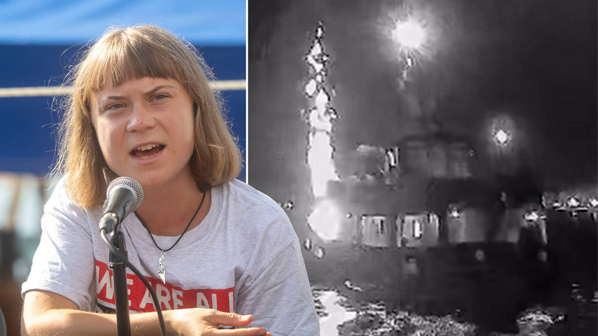 Greta Thunberg's Gaza-bound flotilla ‘set on fire’ following drone attack, crew say