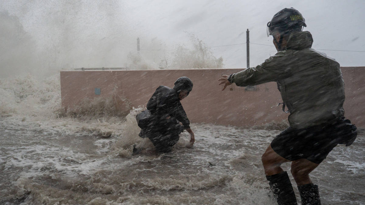 Super Typhoon Ragasa route as two million evacuated in China | LBC