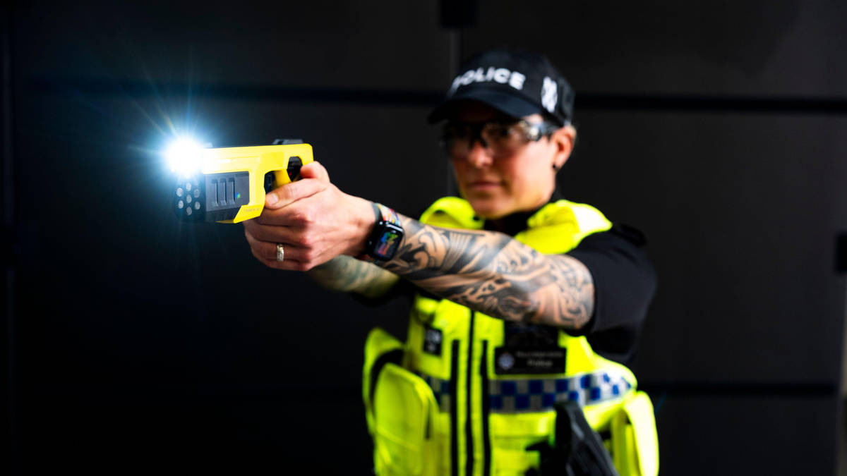 New Taser with almost double firing distance approved for police forces ...