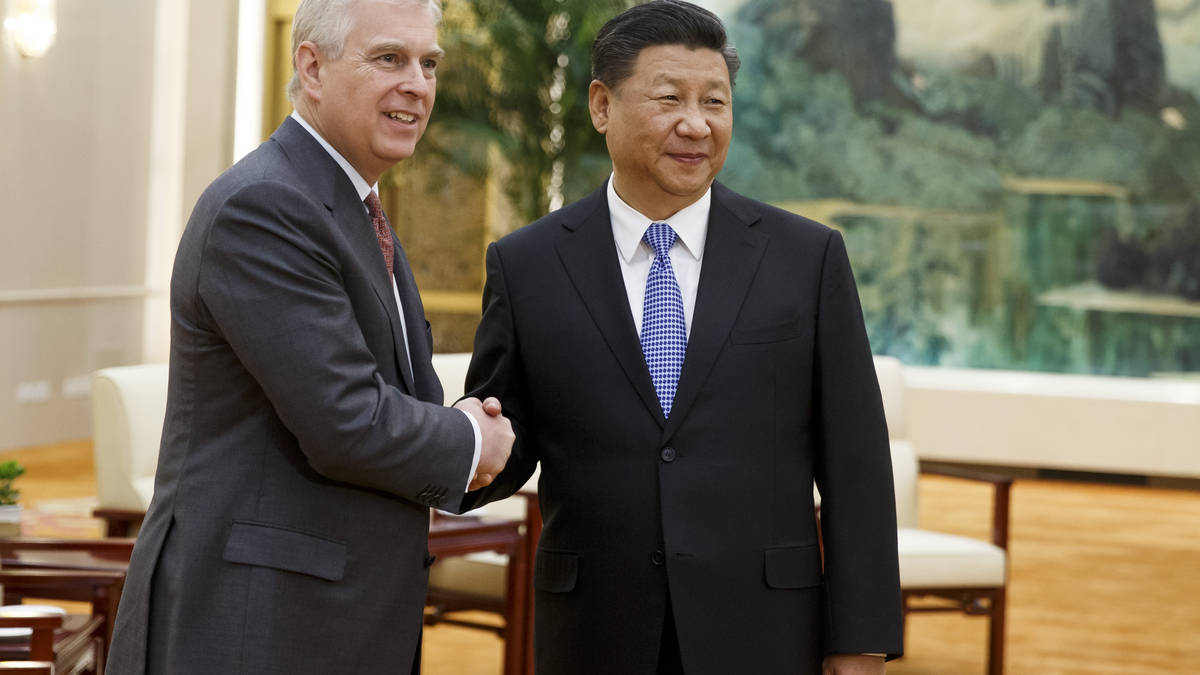 Prince Andrew 'deemed potential national security risk' over alleged China spy links