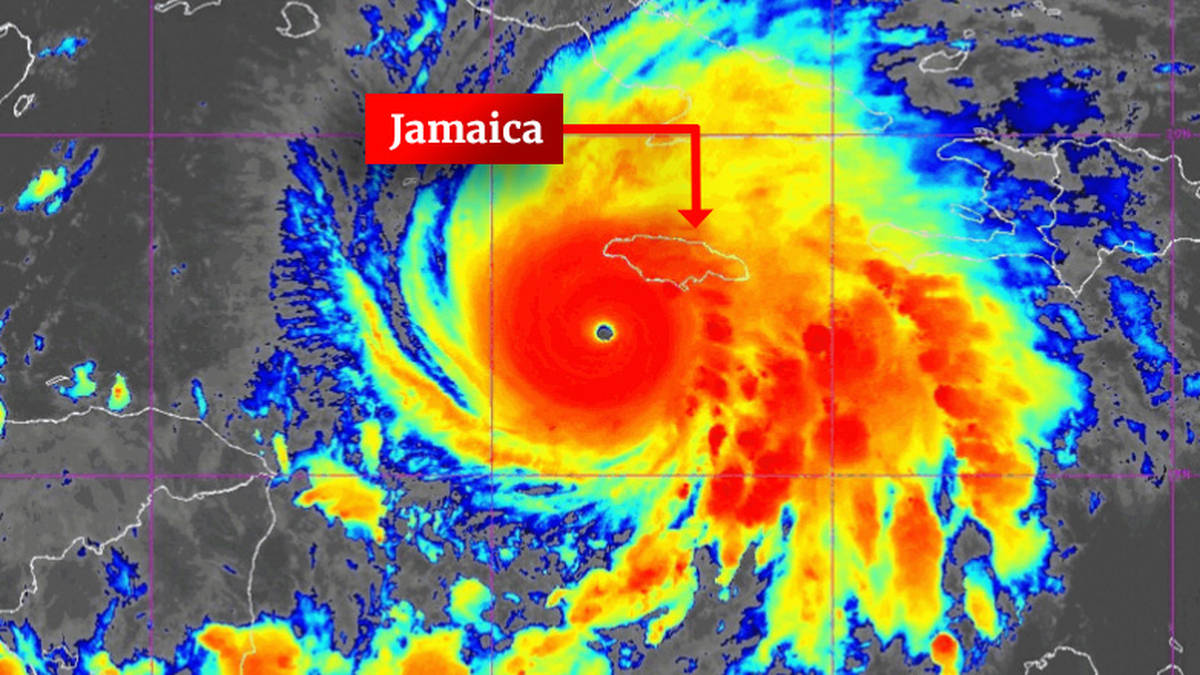 Crisis centre set up to help 5,000 Brits stranded in Jamaica as 'storm of the century' Hurricane Melissa closes in
