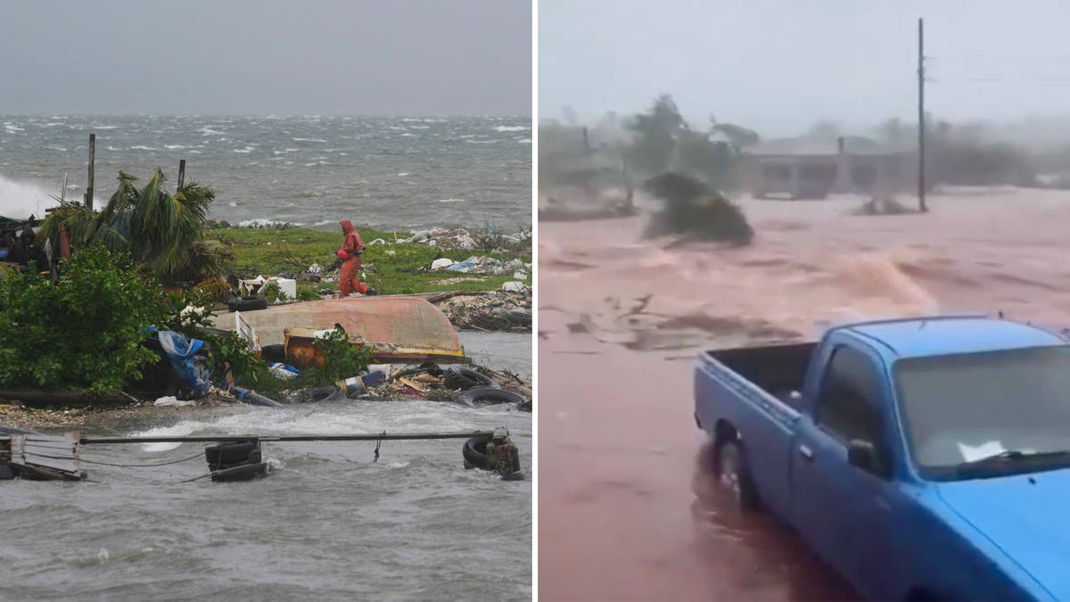 Jamaica declared a 'disaster area' as Hurricane Melissa leaves entire towns underwater - as storm makes landfall in Cuba