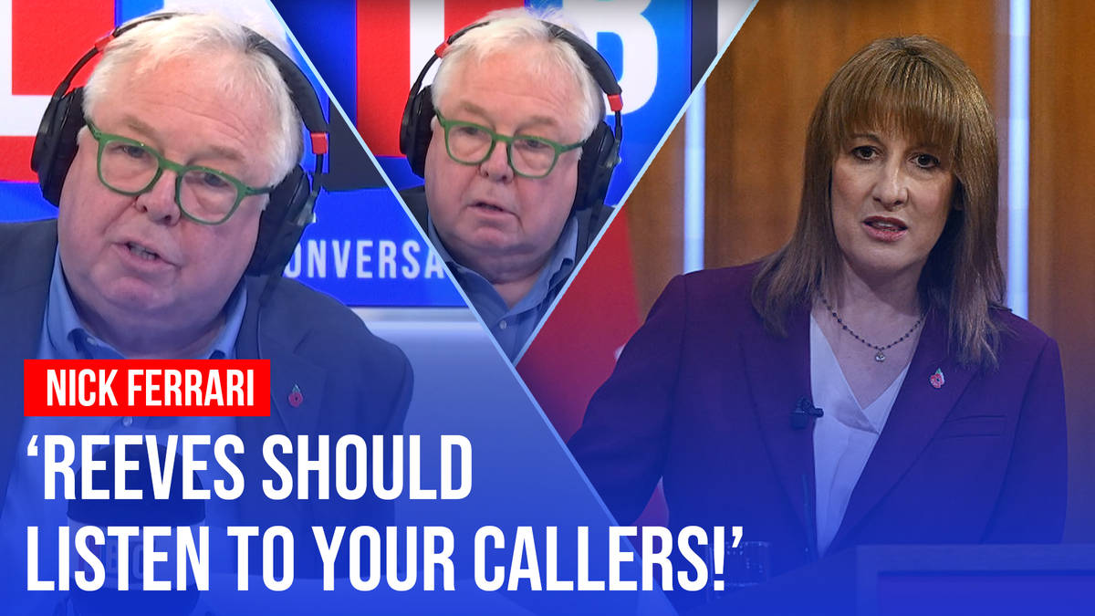 Nick Ferrari callers react to Rachel Reeves' pre-Budget speech | LBC
