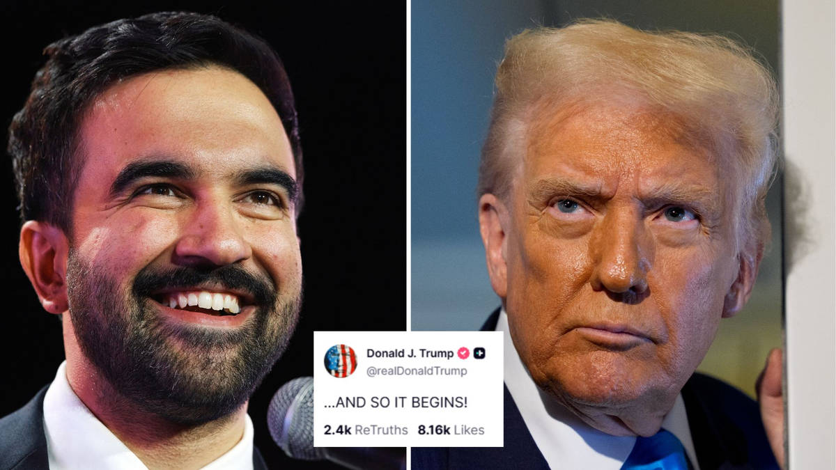 'AND SO IT BEGINS' Trump reacts to Mamdani victory as he blames ...