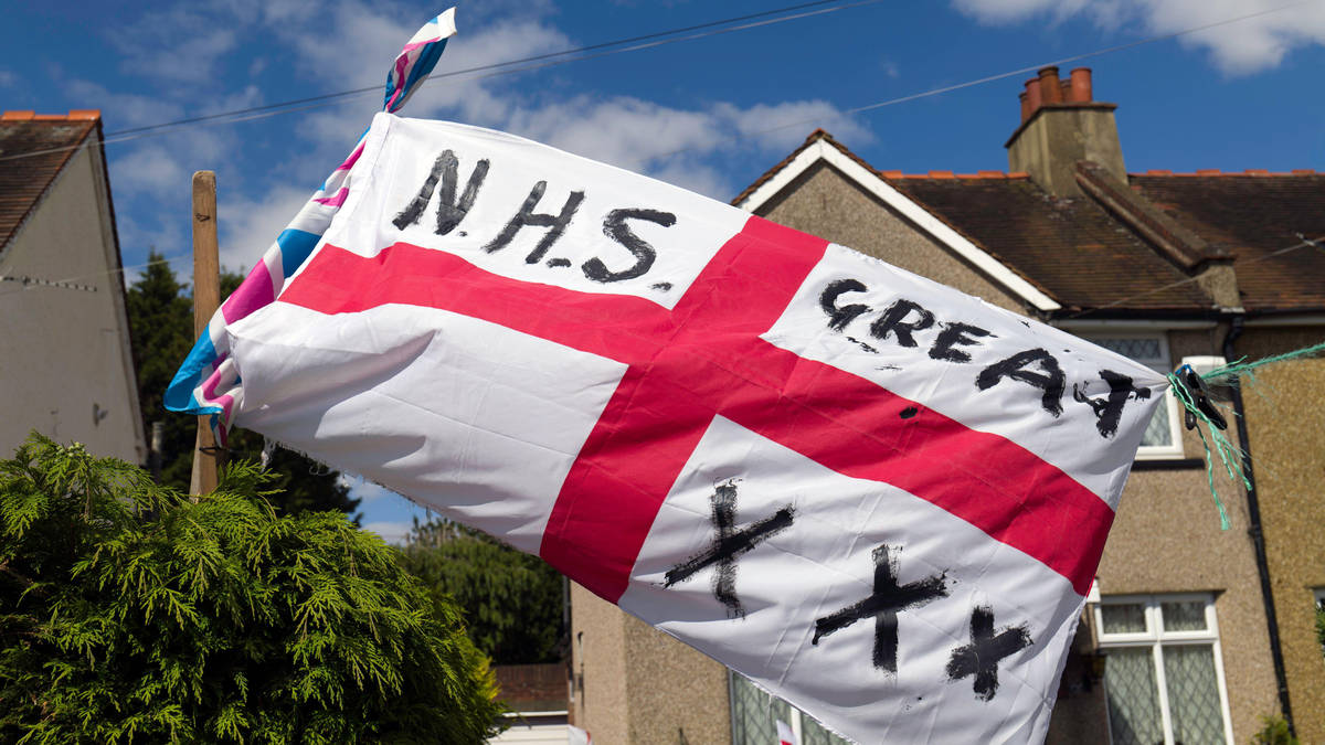 St George’s flags create ‘no-go zones’ with NHS staff reporting frequent abuse during home visits