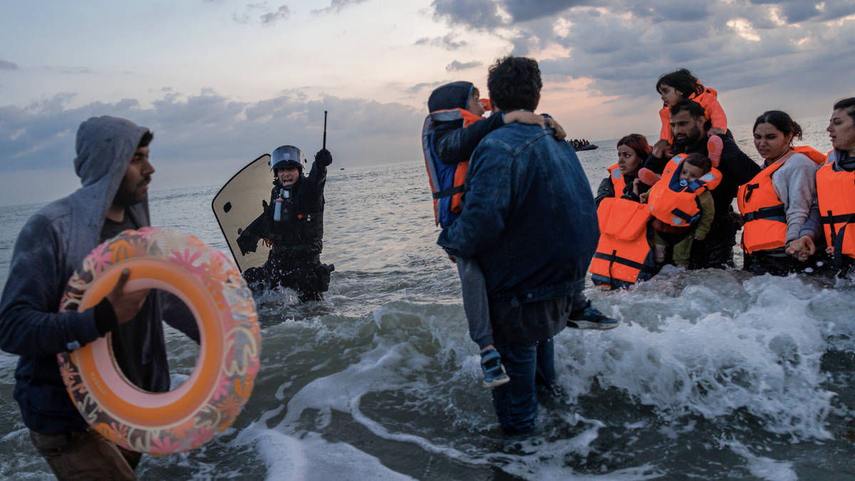 France finally agrees to intercept small boats trying to cross the Channel after months of pressure from UK