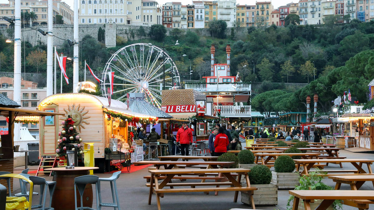 Monaco’s christmas village opens today with a Teddy Bear theme and ice ...