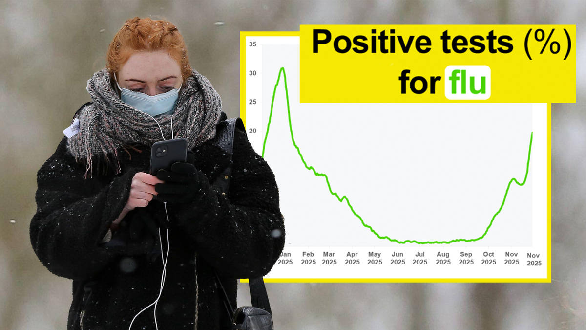 'Wear face mask if you feel ill' public warned - as 'superflu' sweeps Britain and hospitals fill up