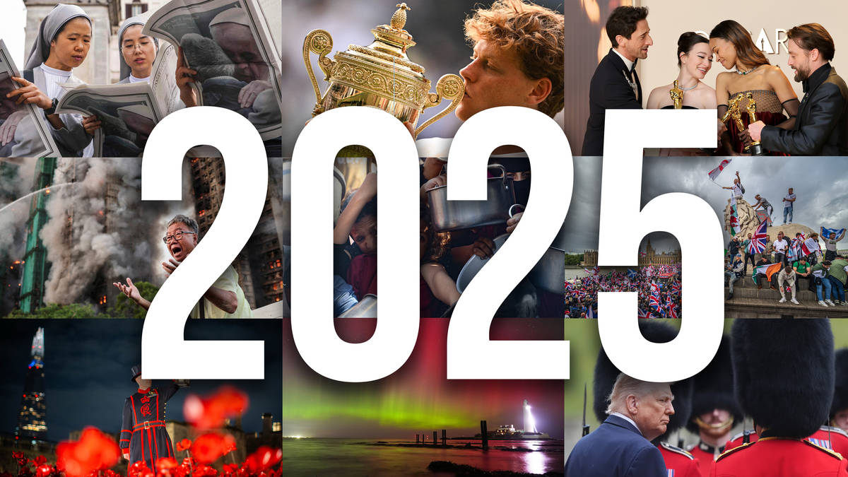 LBC's Year in Pictures: The most powerful images from around the world in 2025