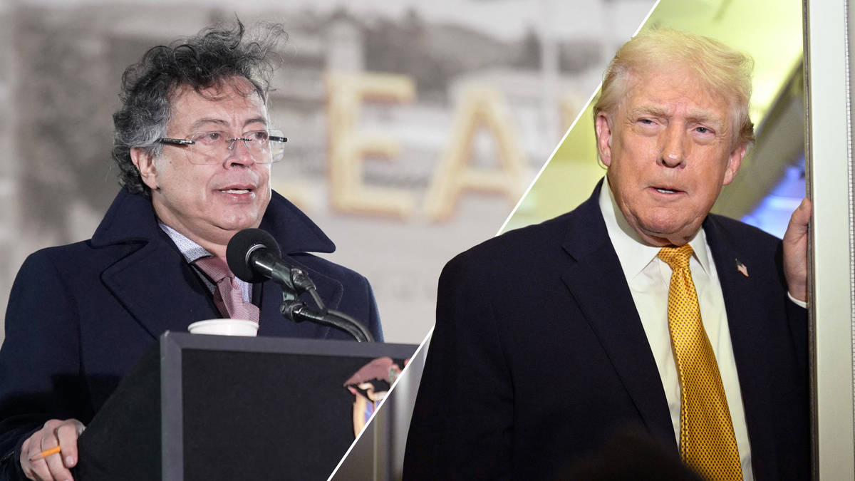 Trump delivers ominous warning to Colombia as he brands its president a ‘sick man’