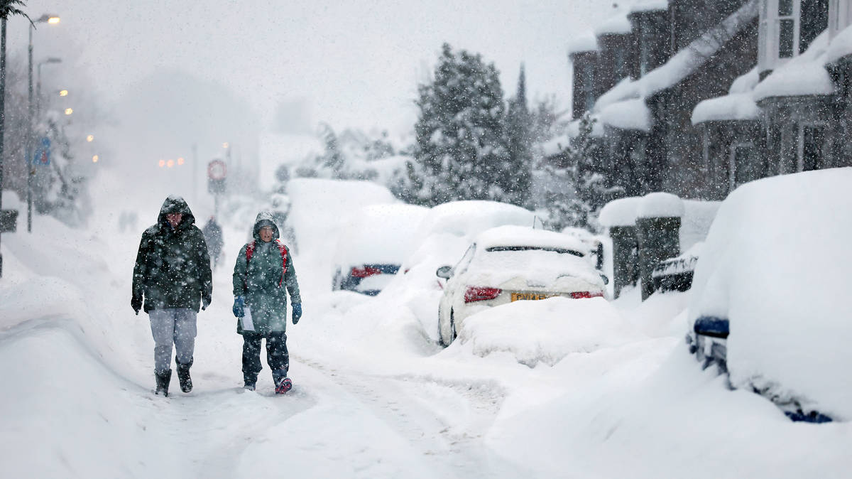 Storm Goretti to bring ‘up to 20cm’ of snow this week as temperatures plummet and UK grinds to a halt