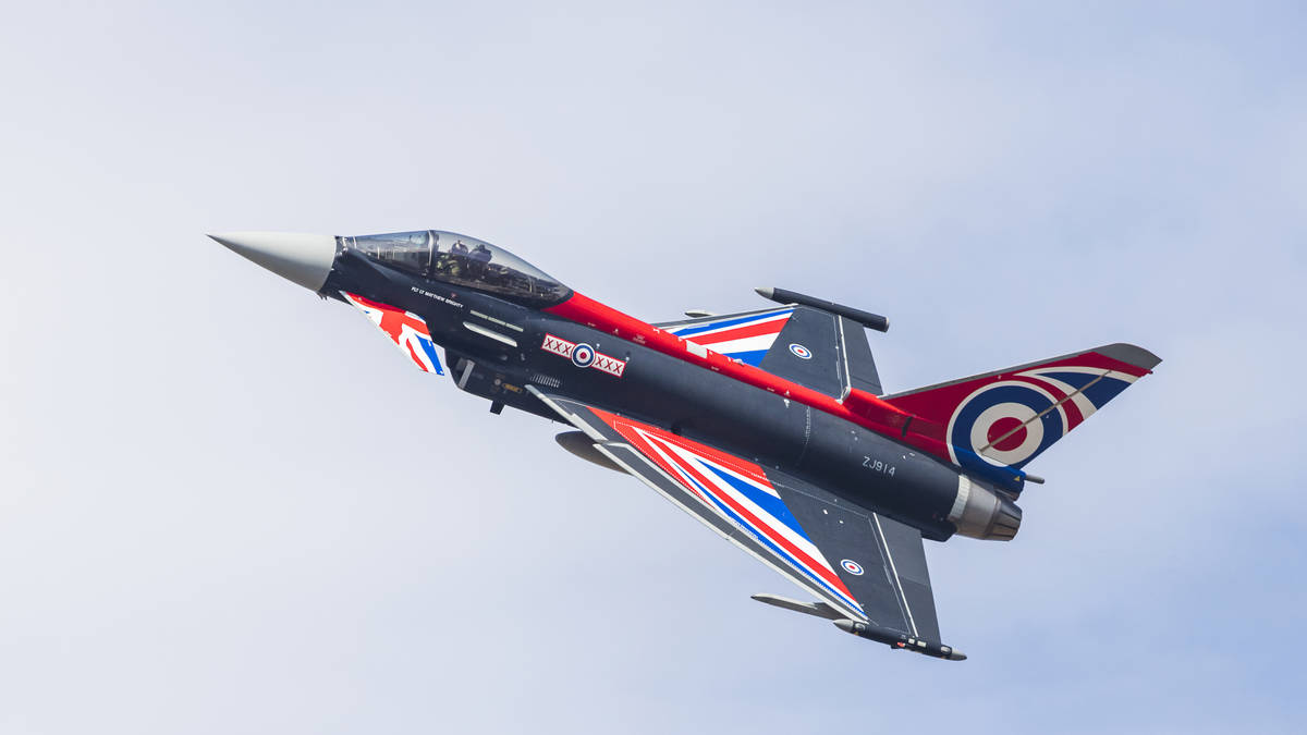 Defence Secretary to announce £453m plan to upgrade RAF Typhoon jets protecting Britain's skies