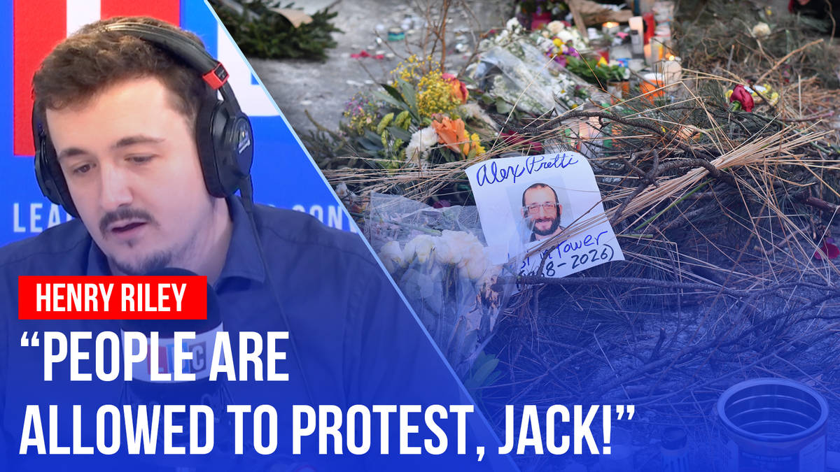 Caller Jack and Henry Riley row over the ICE shooting of Alex Pretti | LBC