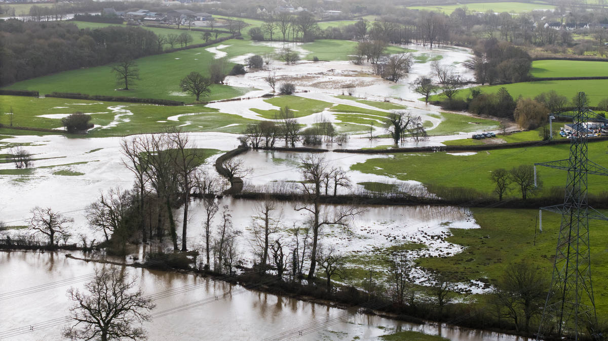 Yellow weather warning issued amid Storm Chandra fallout as heavy rain ...