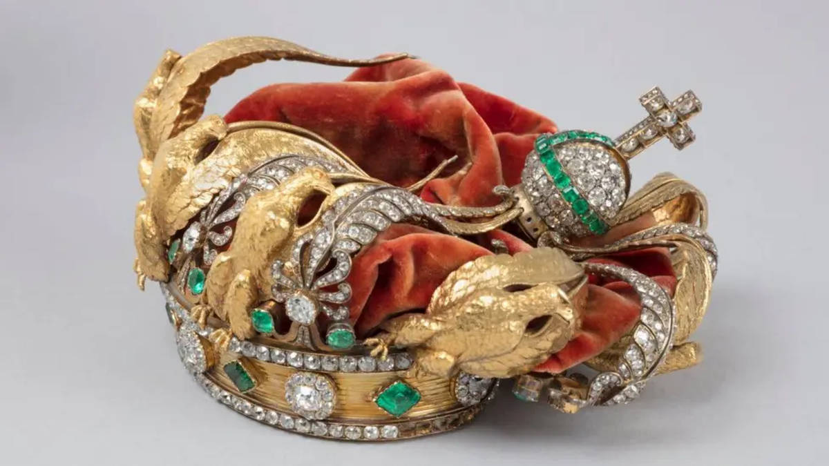 Louvre releases image of priceless crown 'crushed but intact' after ...