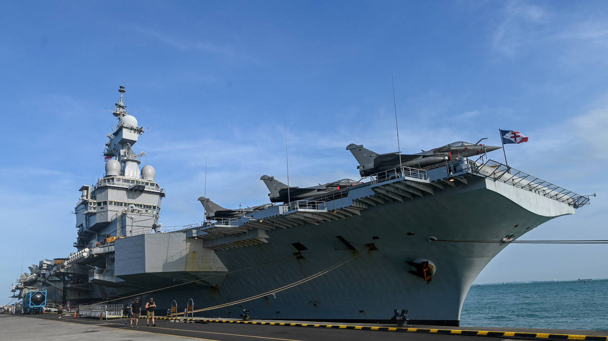 NATO Intercepts Russian Drone Targeting French Aircraft Carrier