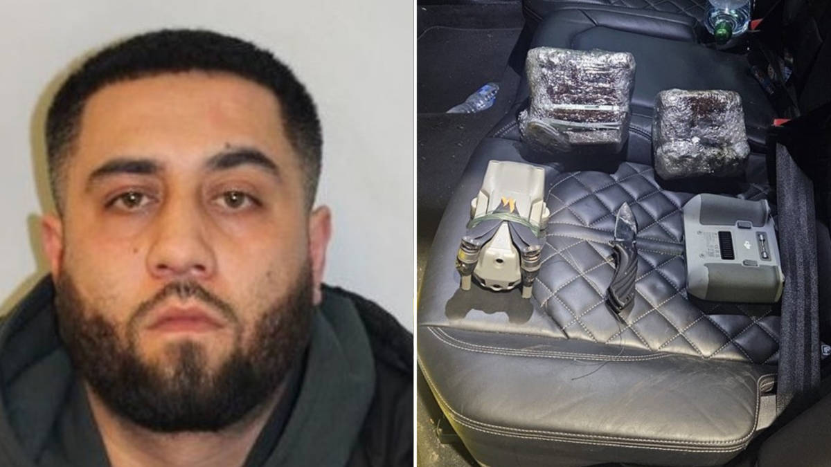 Gang dubbed ‘Deliveroo for prisons’ jailed for using drones to smuggle weapons and drugs