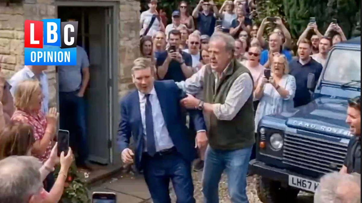 Why is Jeremy Clarkson staying silent about the vile AI video all over my  feed? | LBC