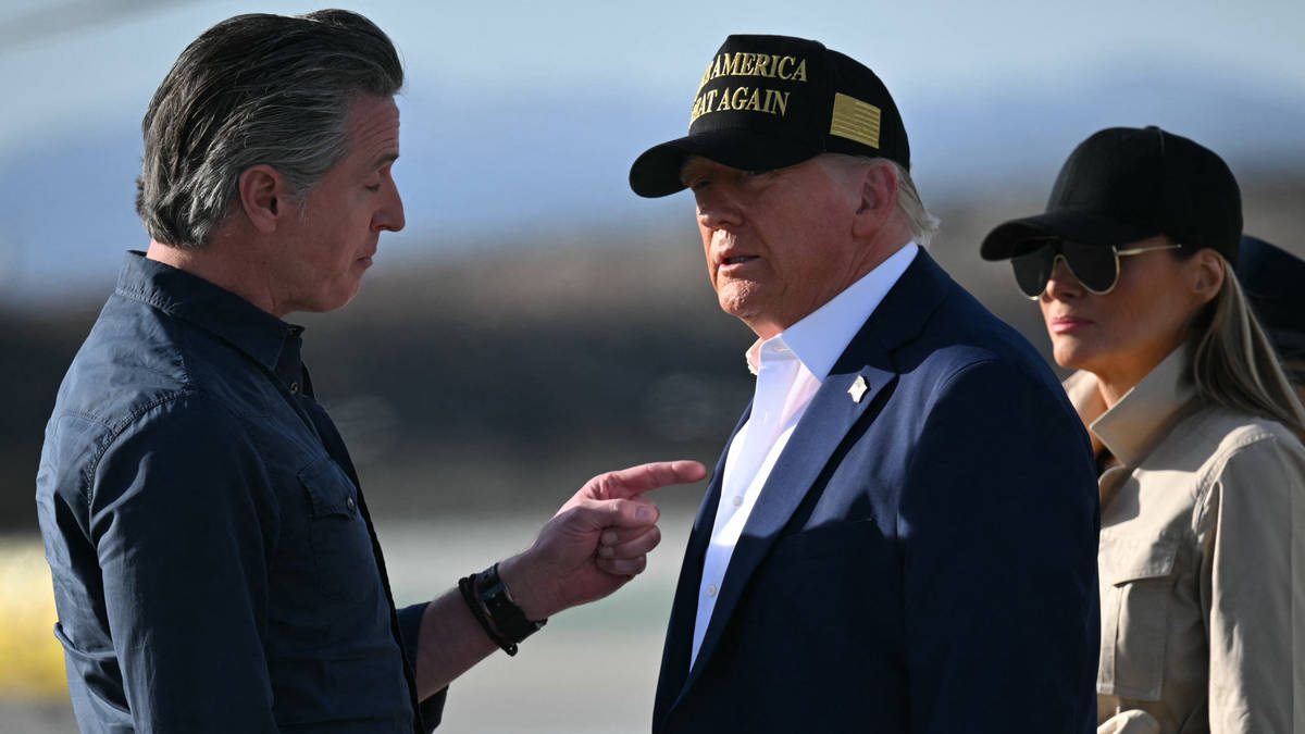 Gavin Newsom issues scathing two-word response after Trump questions ...