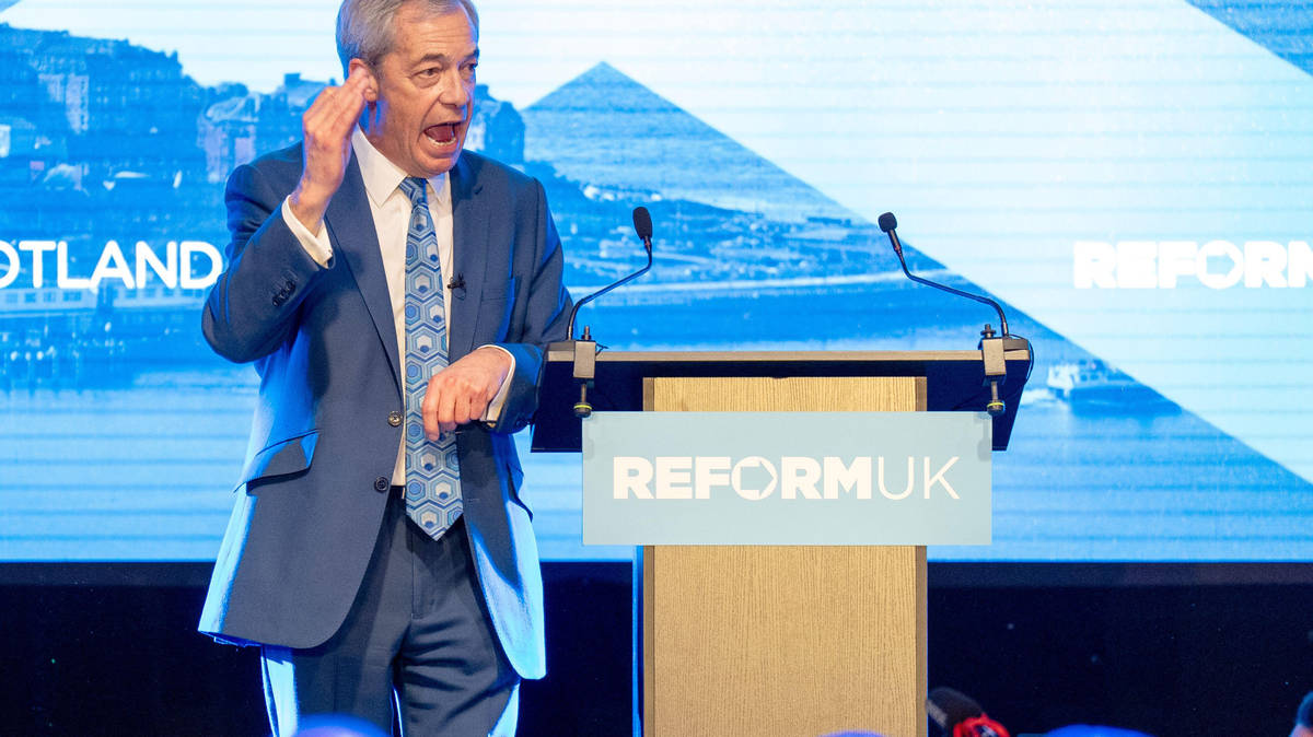 Reform launches Scottish election campaign amid protests and ...