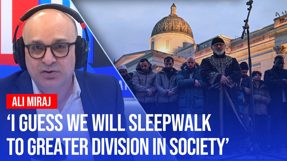 Public Muslim prayer: Ali Miraj and LBC caller debate | LBC