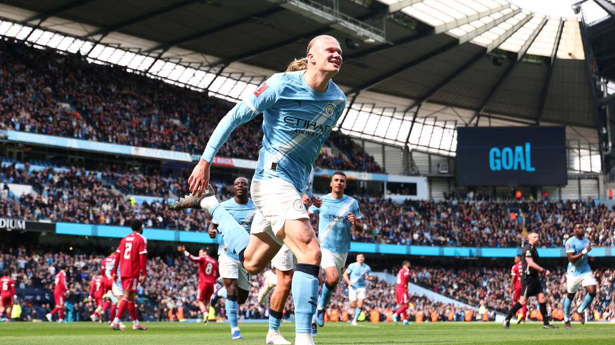 Haaland hat-trick powers City to FA Cup semis with 4-0 rout of Liverpool