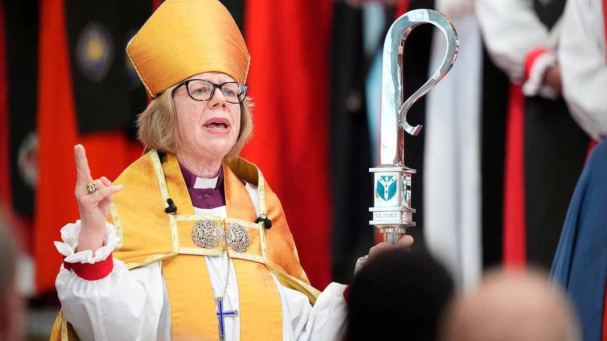 Archbishop of Canterbury to use her first Easter message to call for peace in the Middle East