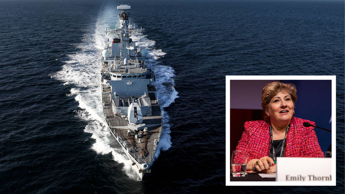 'We need more friggin' frigates': Emily Thornberry says UK 'cannot defend itself without them' after Russian spy submarine incursion