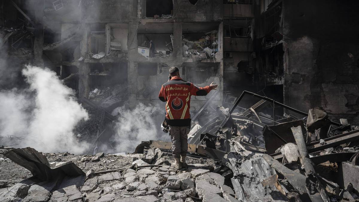 The Week in Pictures: Surprise strikes and ceasefires across the Middle East, and the moon as we've never seen it before