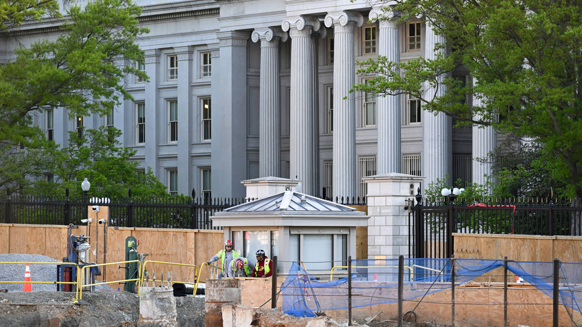 Trump’s $400m White House ballroom construction allowed to continue 'for now' after court ruling