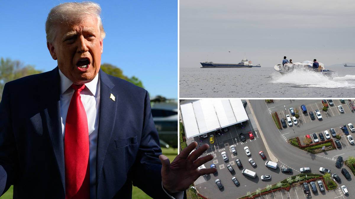 Trump 'doesn't care' if Iran returns to peace talks - as government insists UK will not be involved in Hormuz blockade