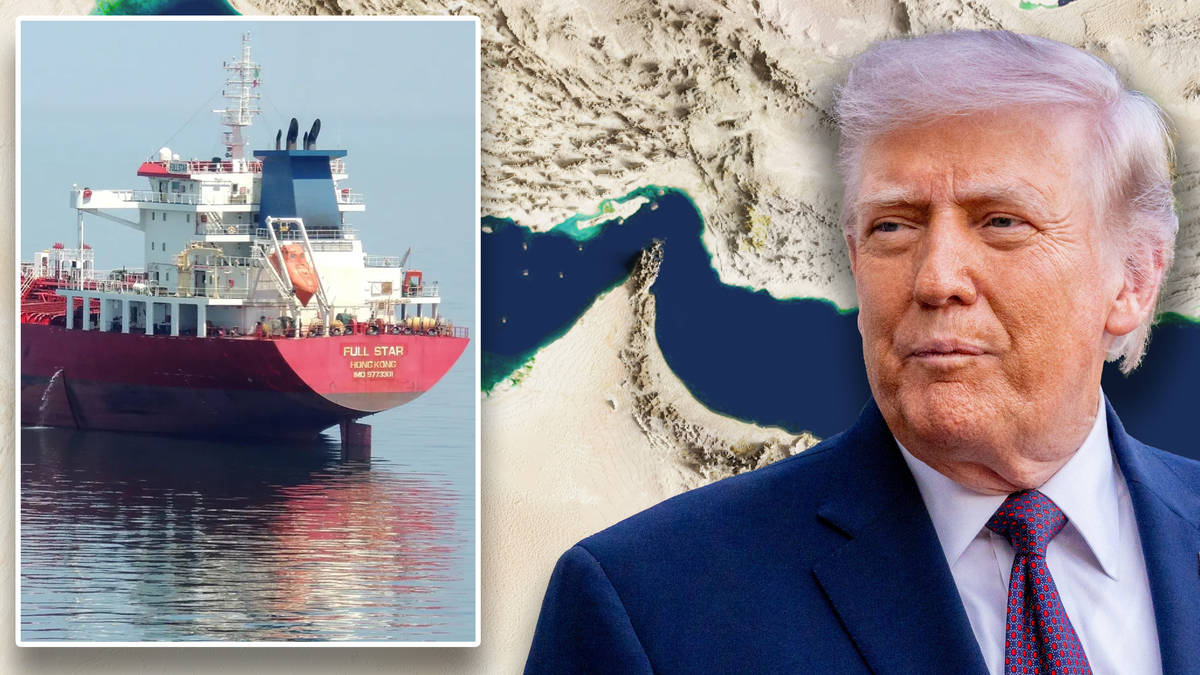China beats Trump's blockade as tanker passes through Strait of Hormuz - as JD Vance accuses Iran of 'economic terrorism'