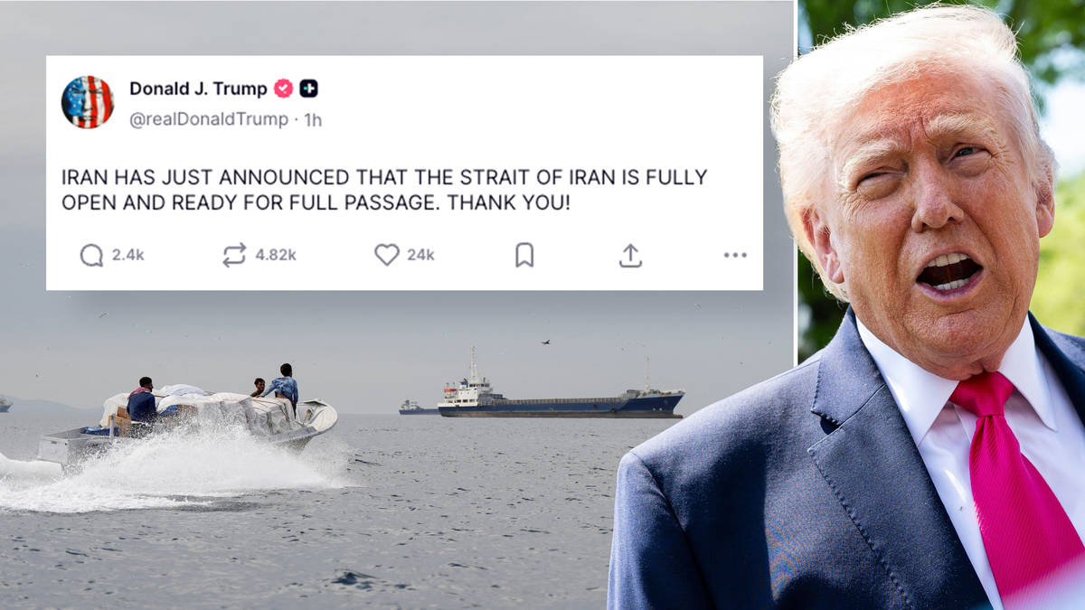 Iran says Strait of Hormuz 'fully open' as Trump welcomes ‘full passage ...