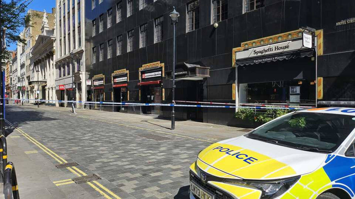 Woman arrested after car hits pedestrians in central London | LBC