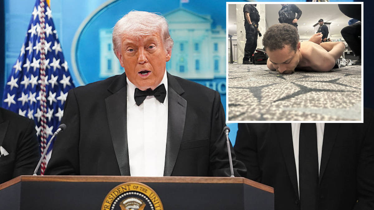 ‘He never came close’: Donald Trump says gunman had ‘hatred in his heart’ as he brands suspect a 'lone wolf whack job'