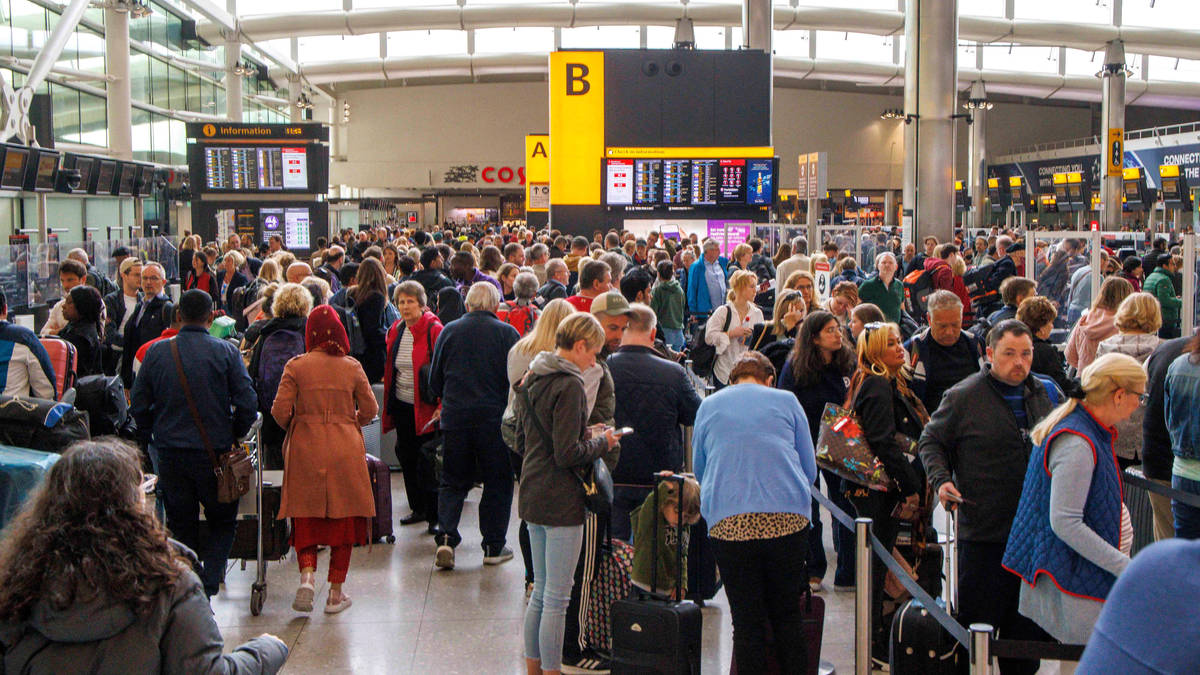 Half term holidays under threat: Airlines axe 13,000 flights as jet fuel may hit 'critically low levels'