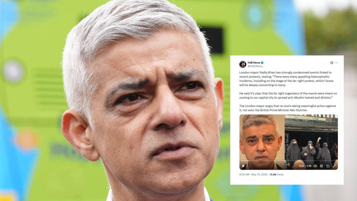 Sadiq Khan interview manipulated as ‘bad faith actors to profit from poison’ in social media disinformation war