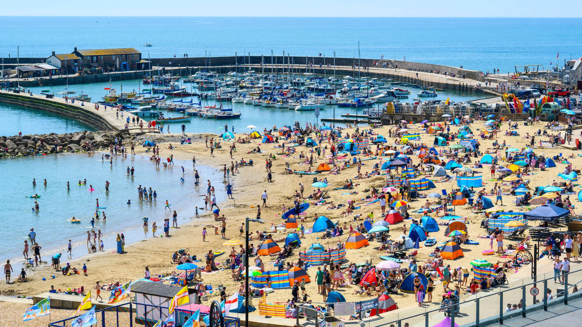 Bank holiday temperatures soar as UK's hottest day of the year confirmed