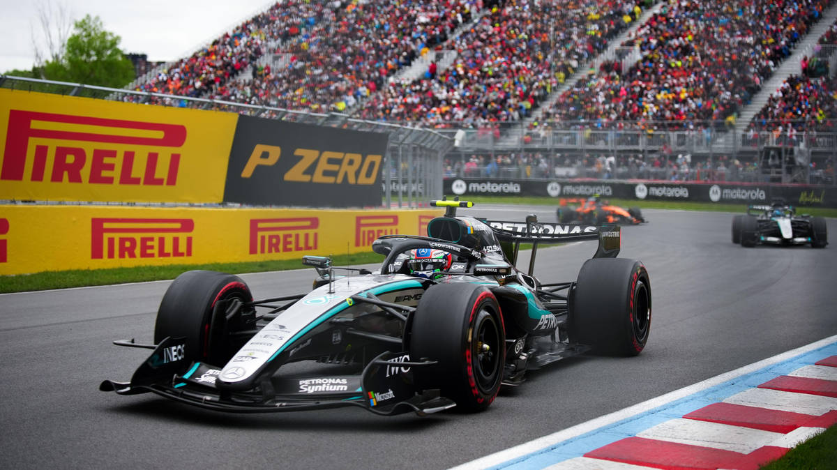 Kimi Antonelli wins Canadian Grand Prix after thrilling Mercedes face-off, as Russell and Norris retire from race