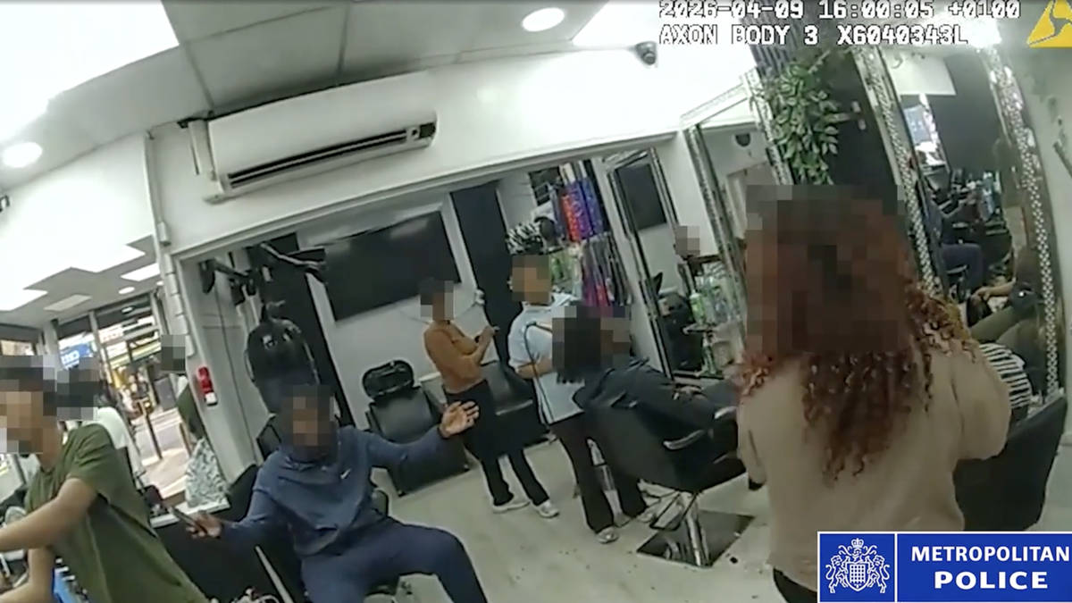 Lawless London? Machetes, drugs and repeat offenders… in just three hours