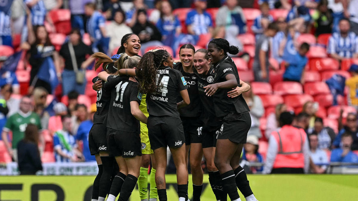 Manchester City secure domestic double with Women's FA Cup victory against Brighton