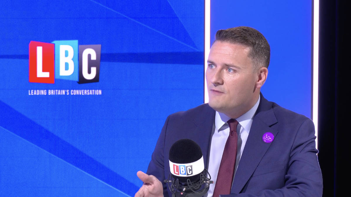 Wes Streeting delivers his scathing take on 'outdated' military spending