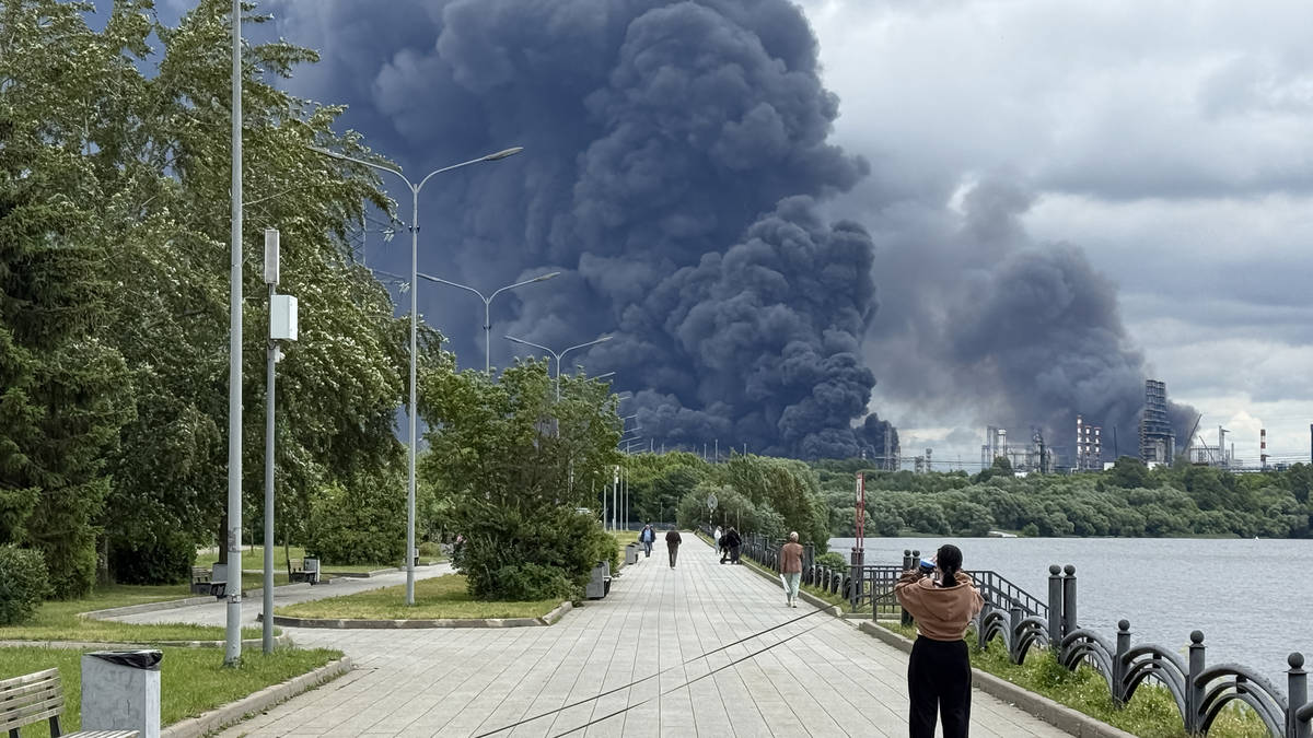'There's smoke over your capital now': Inside Ukraine’s unprecedented drone strike that set Moscow refinery ablaze in ‘message to Putin’