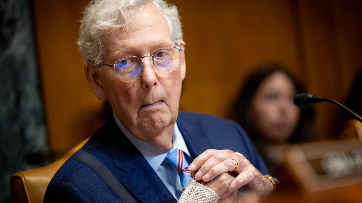 Republicans demand proof of life for Senator Mitch McConnell after viral rumour that veteran lawmaker is 'brain dead'