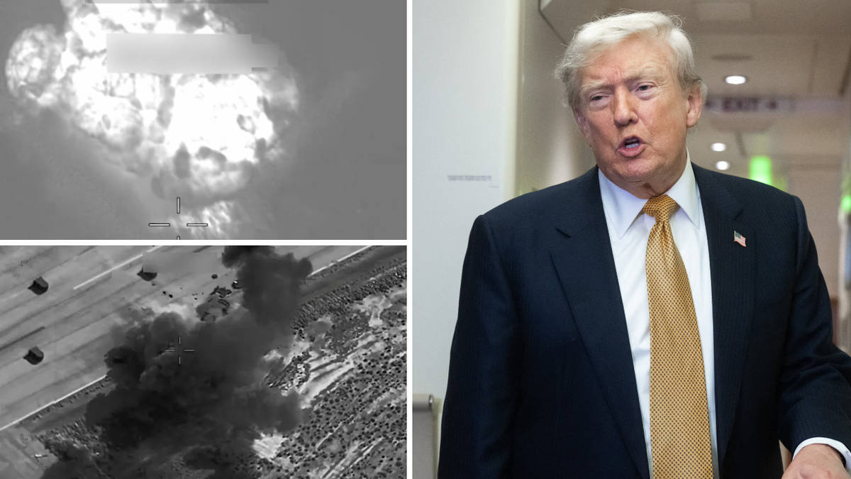 Trump says Iran ‘wants to make a deal so badly’ as US launches ‘retribution’ strikes