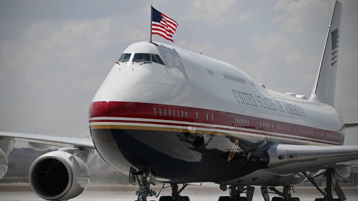 Trump ‘forced to switch to old Air Force One' over 'security concerns linked to Qatar gifted jet’