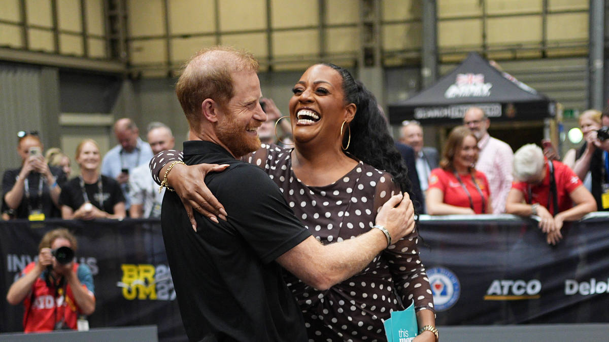 'I love my family, they're proud of me', Harry tells Alison Hammond in surprise interview after embrace with TV star